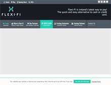 Tablet Screenshot of flexifi.com